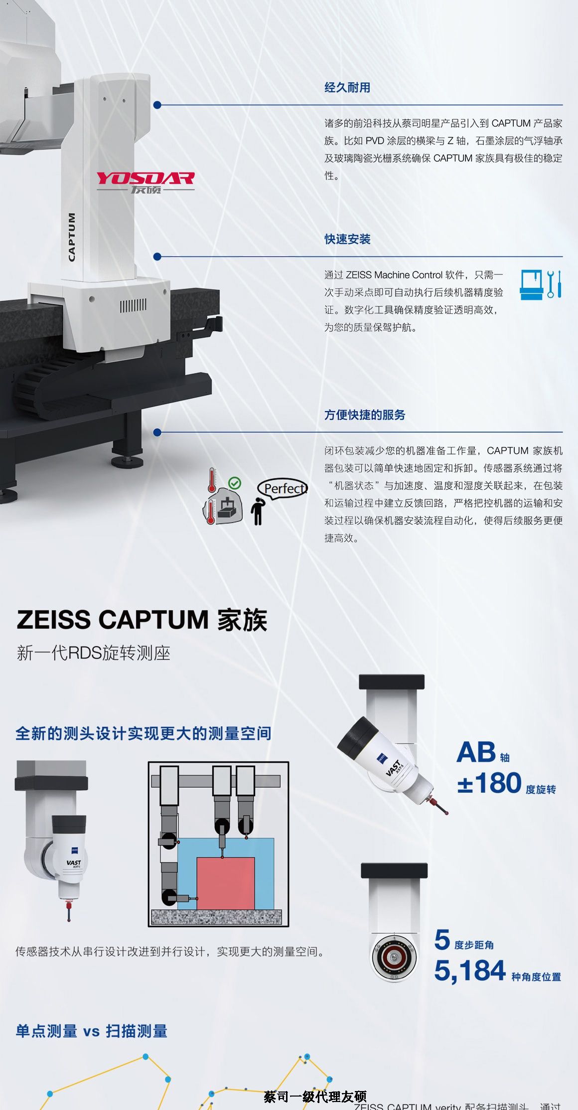 烟台蔡司三坐标CAPTUM